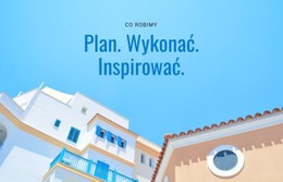 Szablon Premium Planuj, Wykonuj, Inspiruj