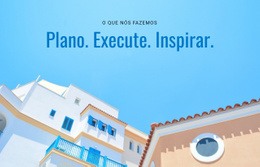 Planeje, Execute, Inspire