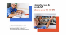 Reparación De Baños Y Electricidad - Plantilla Html De Una Página