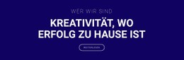 Kreativität Ist Dort, Wo Erfolg Ist - Kostenlose Website Für Eine Seite