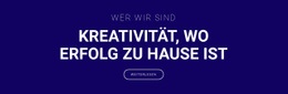 Kreativität Ist Dort, Wo Erfolg Ist - Website-Vorlagen