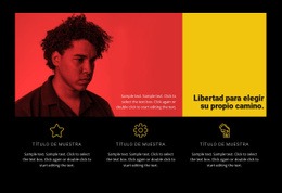 Libertad Para Elegir Tu Camino: Maqueta De Sitio Web Creativo Multipropósito