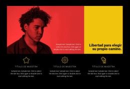 Libertad Para Elegir Tu Camino - Plantilla De Elementos Premium