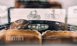 Voiture Rétro – Modèle Créatif Polyvalent