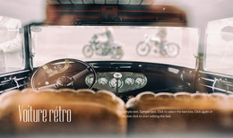 Voiture Rétro – Thème WooCommerce Polyvalent