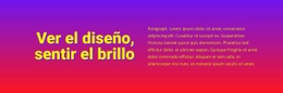 Ver El Diseño Sentir Brillar - Inspiración Para El Diseño De Sitios Web