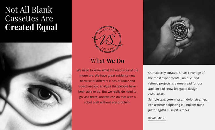 Our task at work HTML5 Template