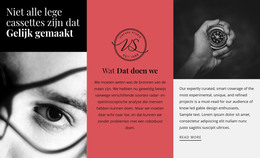 Pagina-HTML Voor Onze Taak Op Het Werk