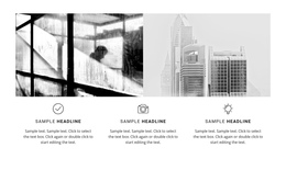 Our Advantages In Construction - One Page Html Template