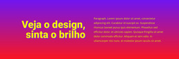 Veja O Design Brilhar - Modelo De Desenvolvimento Web