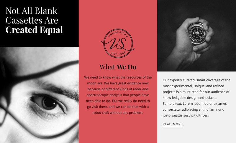 Our task at work Squarespace Template Alternative