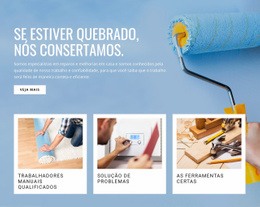 Reparar Drywall E Terminar - Página De Destino Fácil De Usar