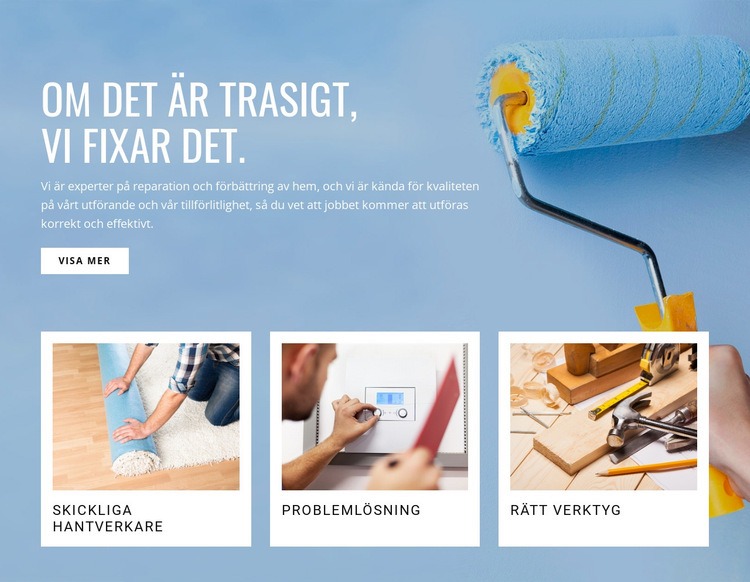 Reparera gips och avsluta WordPress -tema