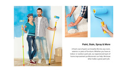 Interior Painting Tips Html5 Responsive Template