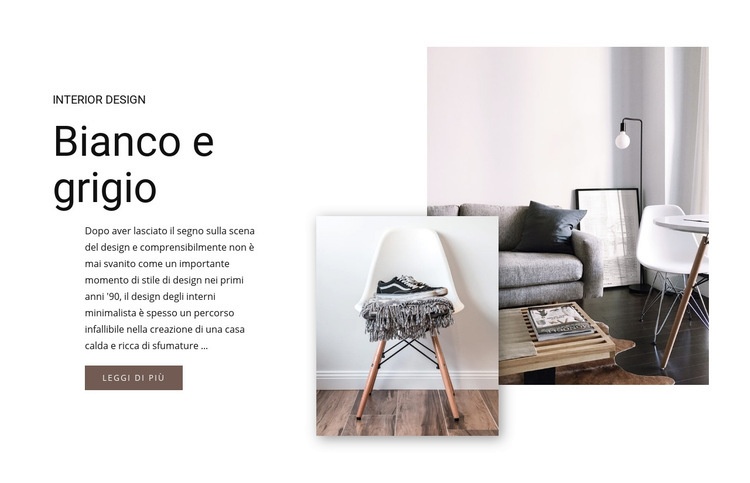 Stile scandinavo Modelli di Website Builder