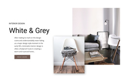 Scandinavian Style - One Page Html Template