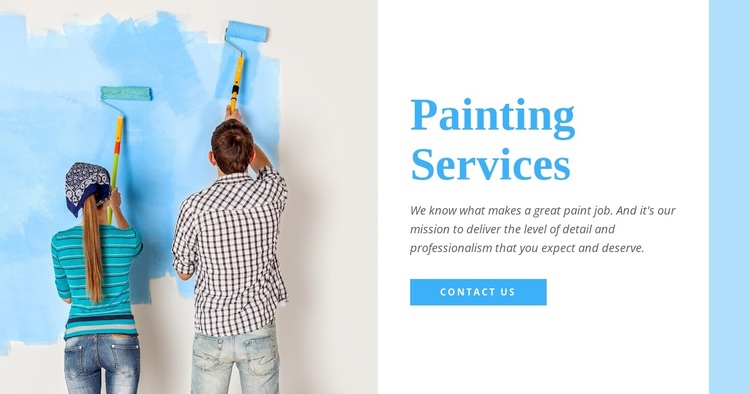 Interior painting services Template