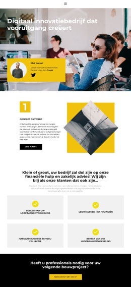 Nieuwe Projectdoelen - Inspiratie Voor Mockups Voor Websites