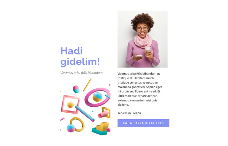 İllüstrasyon sanatı HTML Şablonu