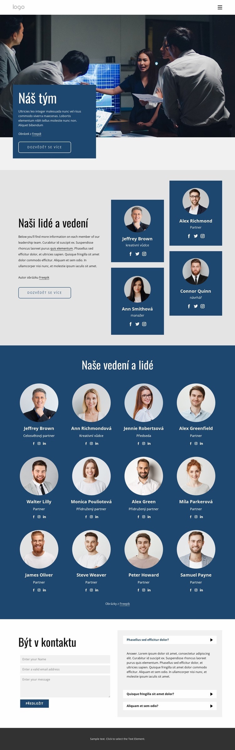 Co nás odlišuje Šablona