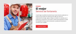 Servicio De Fontanería - Crea Hermosas Plantillas