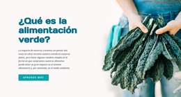 Ecología Verde Comiendo