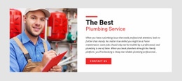 Plumbing Service - Custom Html Code