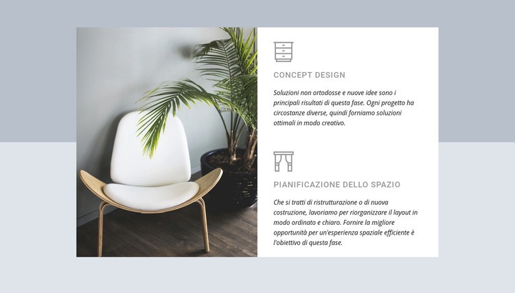 Architetti e interior designer Modelli di Website Builder