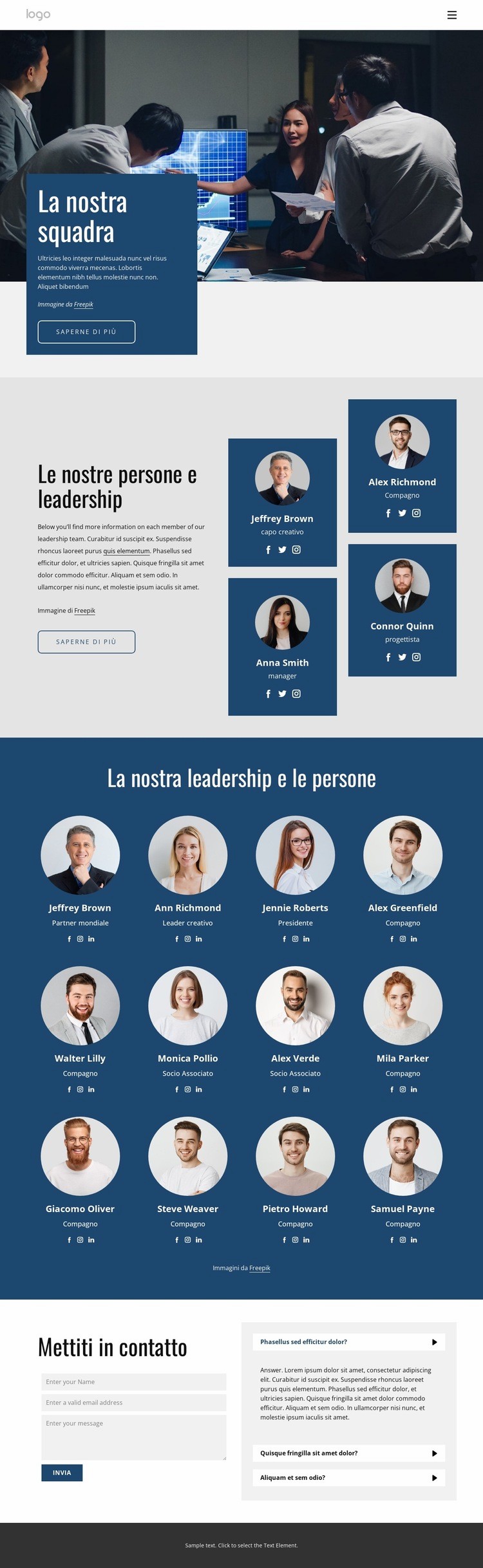 Cosa ci rende diversi Progettazione di siti web