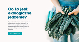 Zielone Jedzenie Ekologii