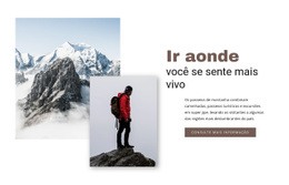 O Melhor Design De Site Para 7 Picos Majestosos