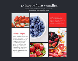 Frutas E Bagas - Detalhes Das Variações De Bootstrap