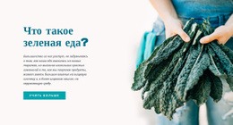 Самая Креативная Тема WordPress Для Зеленая Экология Еды