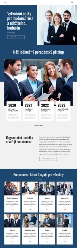 Společně Dokážeme Transformovat Vaše Podnikání – Bezplatné Šablony Motivů Html5