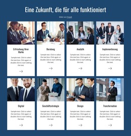 Strategie Und Analyse - HTML-Vorlagen-Download