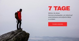 7 Tagestouren In Die Schweizer Alpen – Responsiver Website-Builder