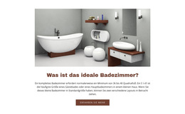 Ideale Badezimmer Online-Bildung