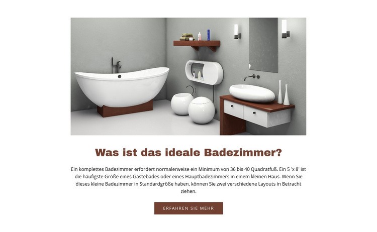  Ideale Badezimmer Landing Page