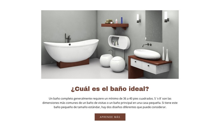  Baños ideales Diseño de páginas web