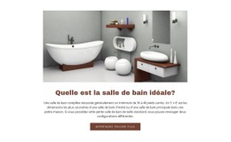 Salles De Bain Idéales Modèle CSS Premium