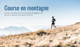 Thème WordPress Le Plus Créatif Pour Course De Montagne Sportive