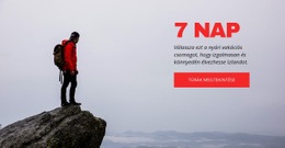 7 Napos Túra A Svájci Alpokban HTML5-Sablon