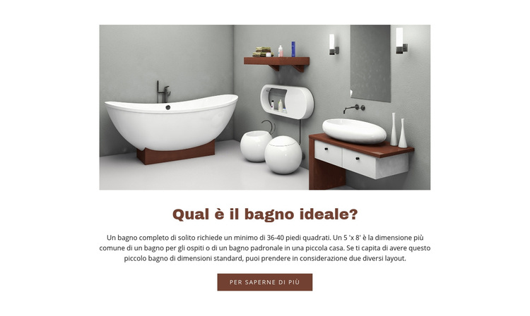  Bagni ideali Tema WordPress