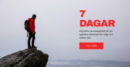 7 Dagars Turer Till Schweiziska Alperna HTML5-Mall