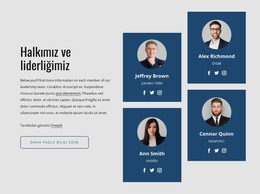 Derin Bağlılık Ve Deneyim Getiriyoruz Için CSS Şablonu