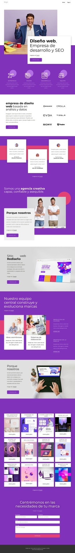 Carabilidades - Maqueta de sitio web por Nicepage