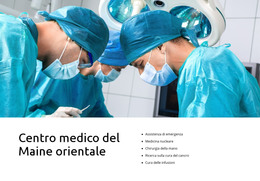 HTML Reattivo Per Centro Medico