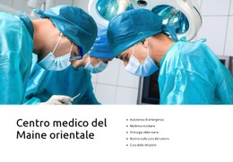 Centro Medico - Modello HTML5 Reattivo