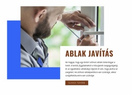 Ablak Javítás - Egyszerű Webhelytervezés