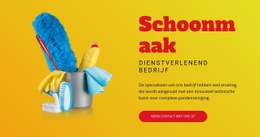 Flexibele Schoonmaakplannen